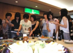若竹クラブにて総会＆懇親会