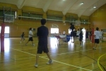 男子バレー部練習風景