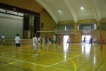 男子バレー部練習風景