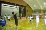 男子バレー部練習風景