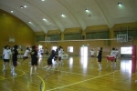 女子バレー部練習風景